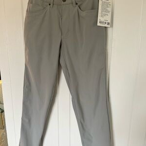 lululemon athletica Men's Light Gray Pants